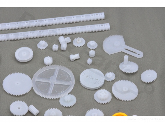 Plastic Gear Set 34 Pieces